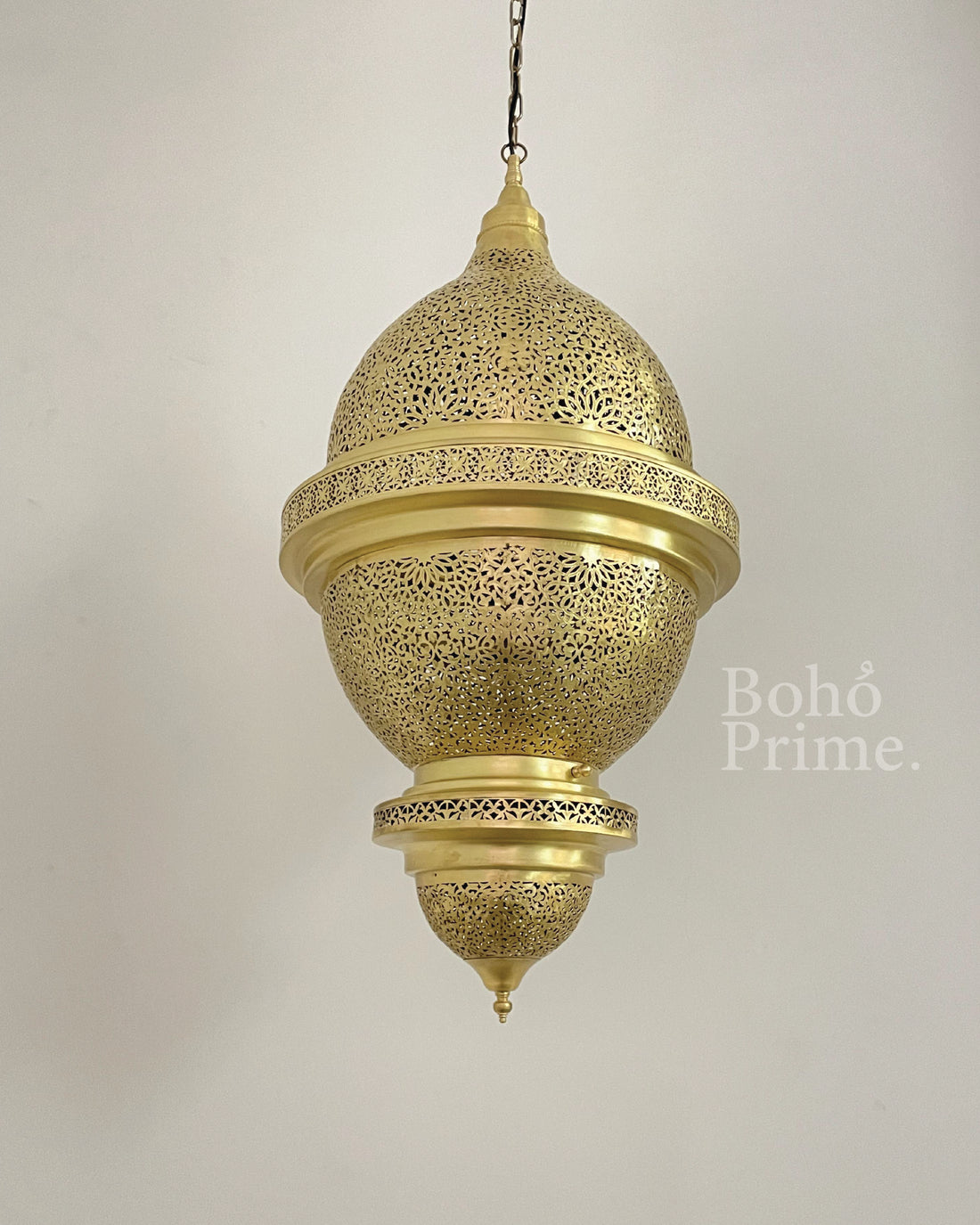 Brass Lamp-Brass Lantern-Pendant Hanging Light - bohoprime