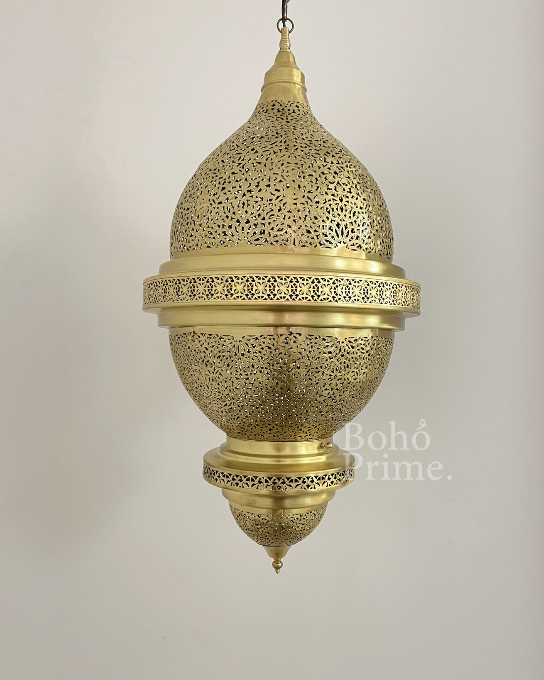 Brass Lamp-Brass Lantern-Pendant Hanging Light - bohoprime