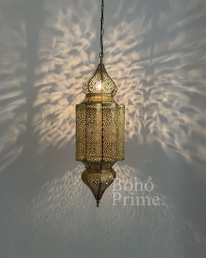 Moroccan chandelier Pendant Light, Hanging Ceiling Lamp Shade, Moroccan Lamp - bohoprime