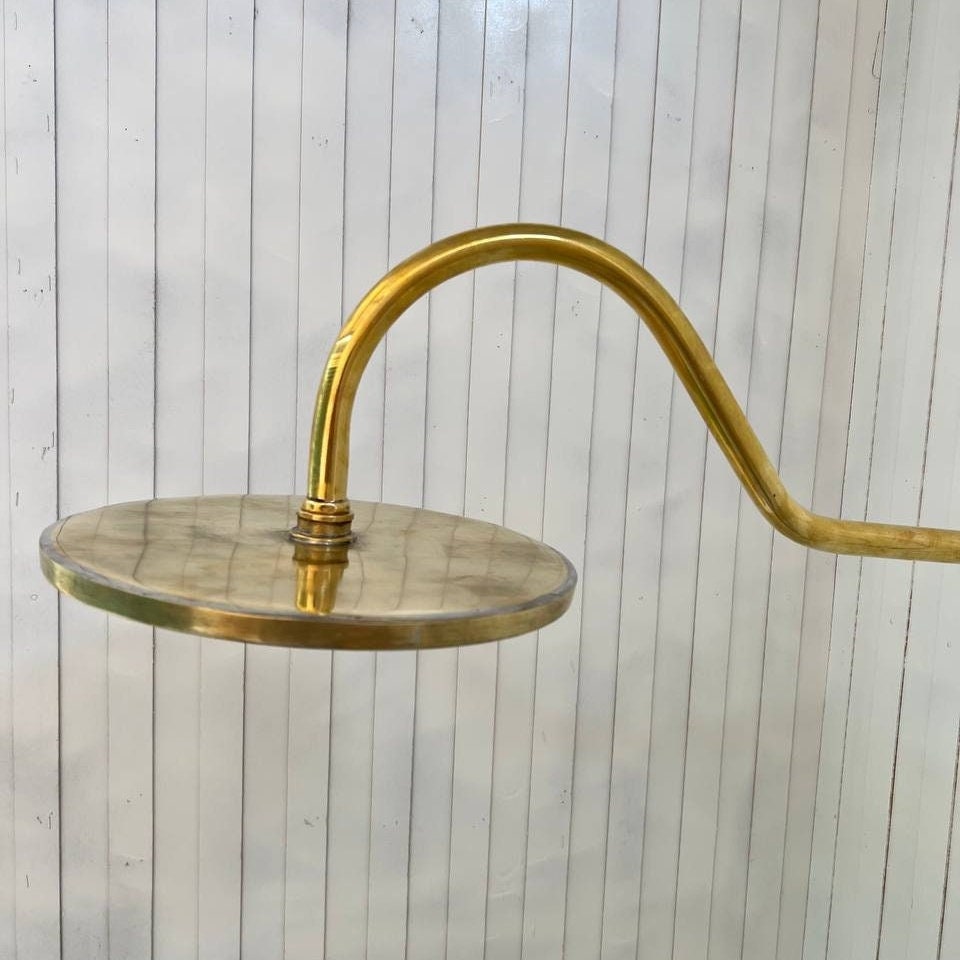 Unlacquered Brass Shower Head. Rainfall Shower head. 8" Round shower - bohoprime