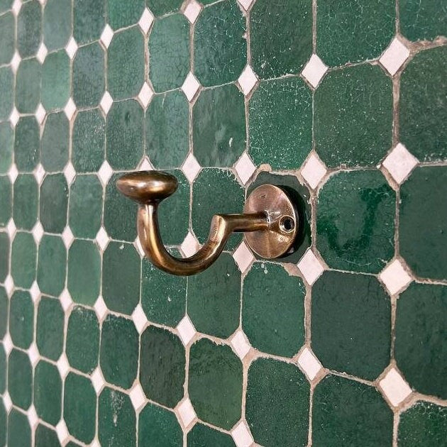 Bronze Hooks for wall, Coat Brass Hooks, Handmade Hooks for Hat, Towel and Clothes - bohoprime