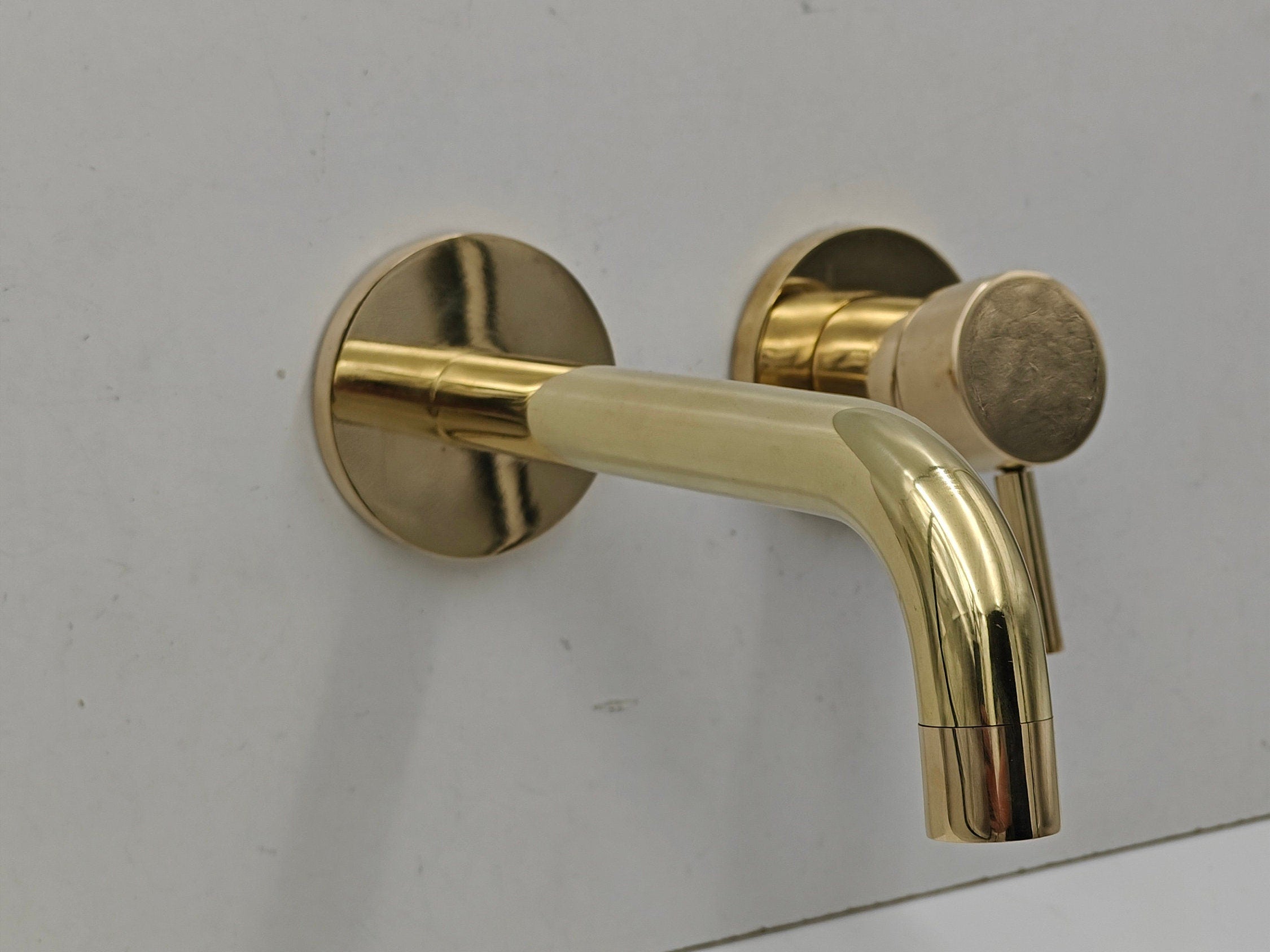 Bathroom Sink Faucet, Wall Mount Faucet, Vintage Faucet - bohoprime