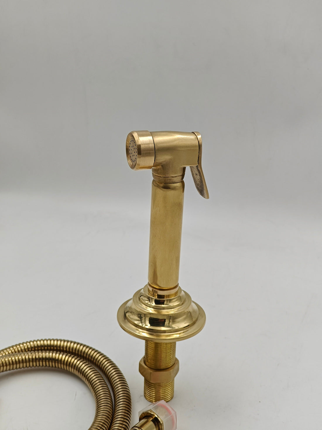 Unlacquered Brass Kitchen Faucet, Ball Center with Straight Leg, Kitchen Faucets