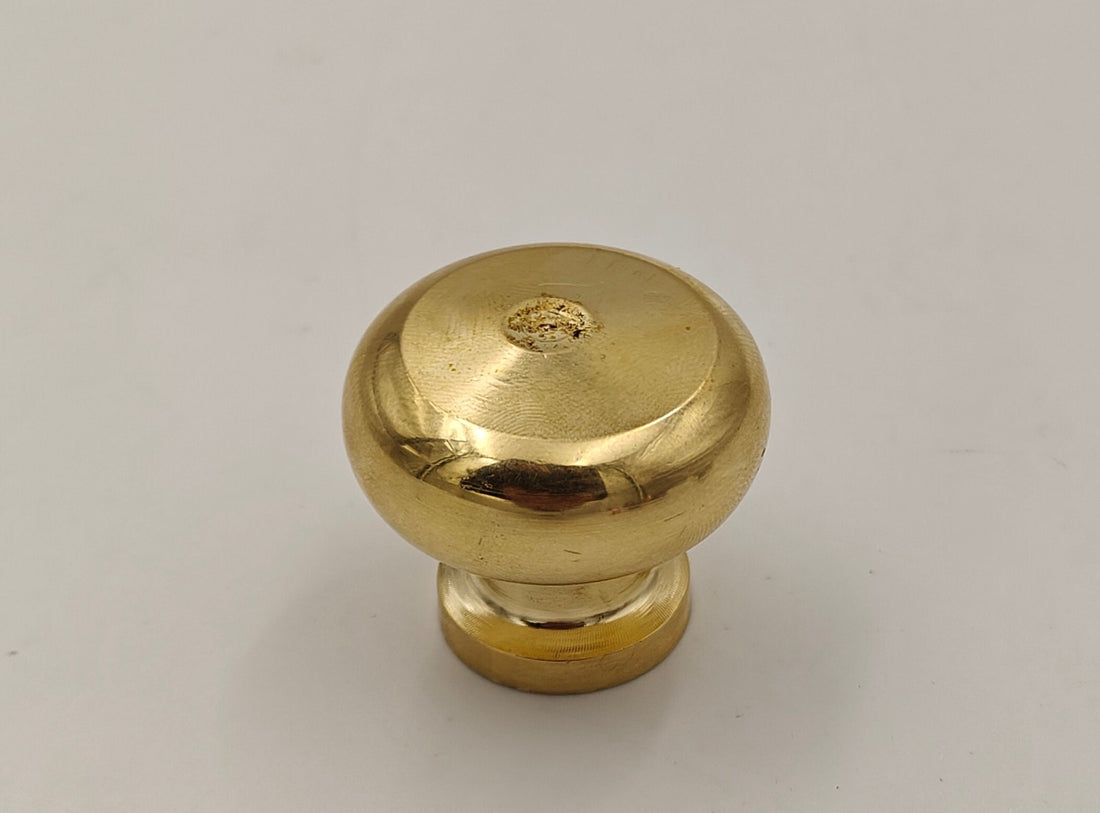 Handmade Solid Brass Cabinet Handles. Round cabinet handles - Brass Knobs - bohoprime