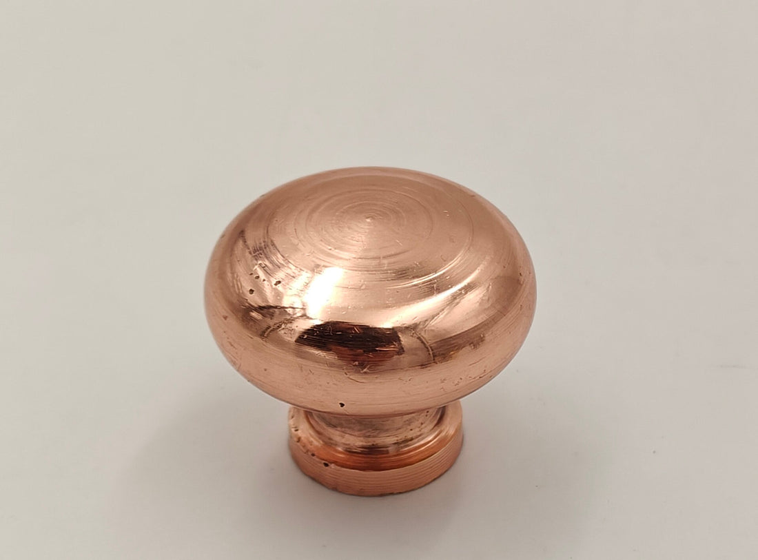 Handmade Solid Brass Cabinet Handles. Round cabinet handles - Brass Knobs - bohoprime